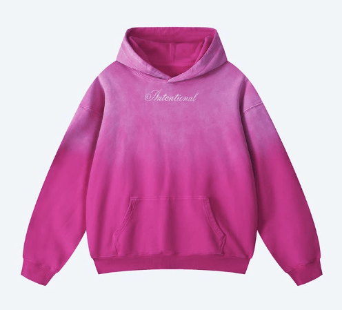Intentional Hoodie in Pink